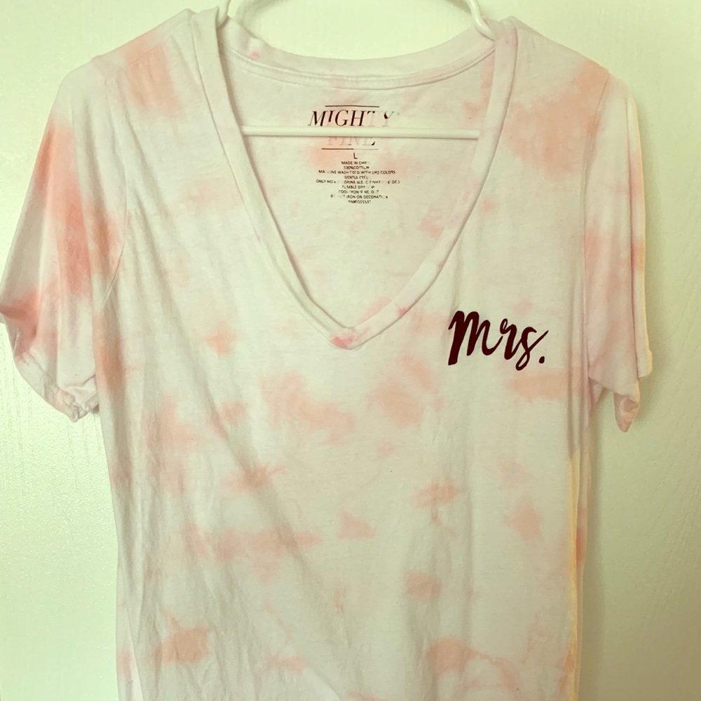 Mrs casual tee shirt